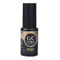 Gel Glitter Fantastic Dorado Para Uñas Acrilicas GC Nails