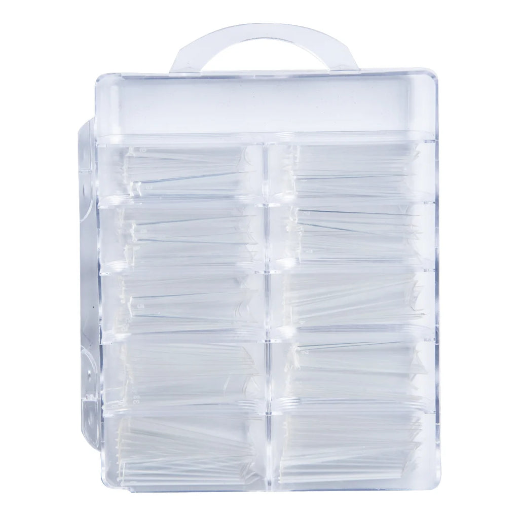 Tips Vintage E80 Transparente 100 Pzs GC Nails