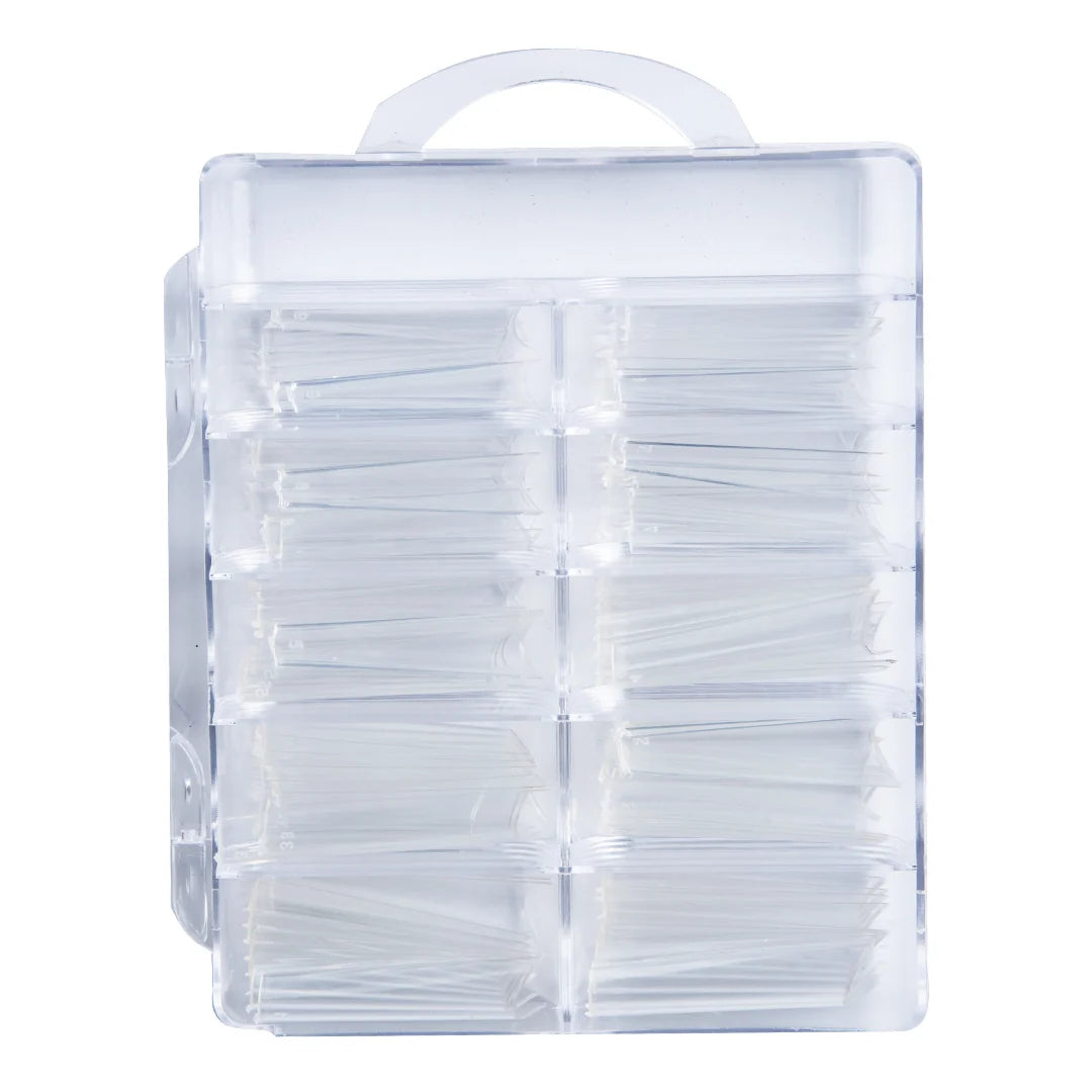 Tips Vintage E80 Transparente 100 Pzs GC Nails