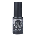 Gel Glitter Fantastic Plata Para Uñas Acrilicas GC Nails