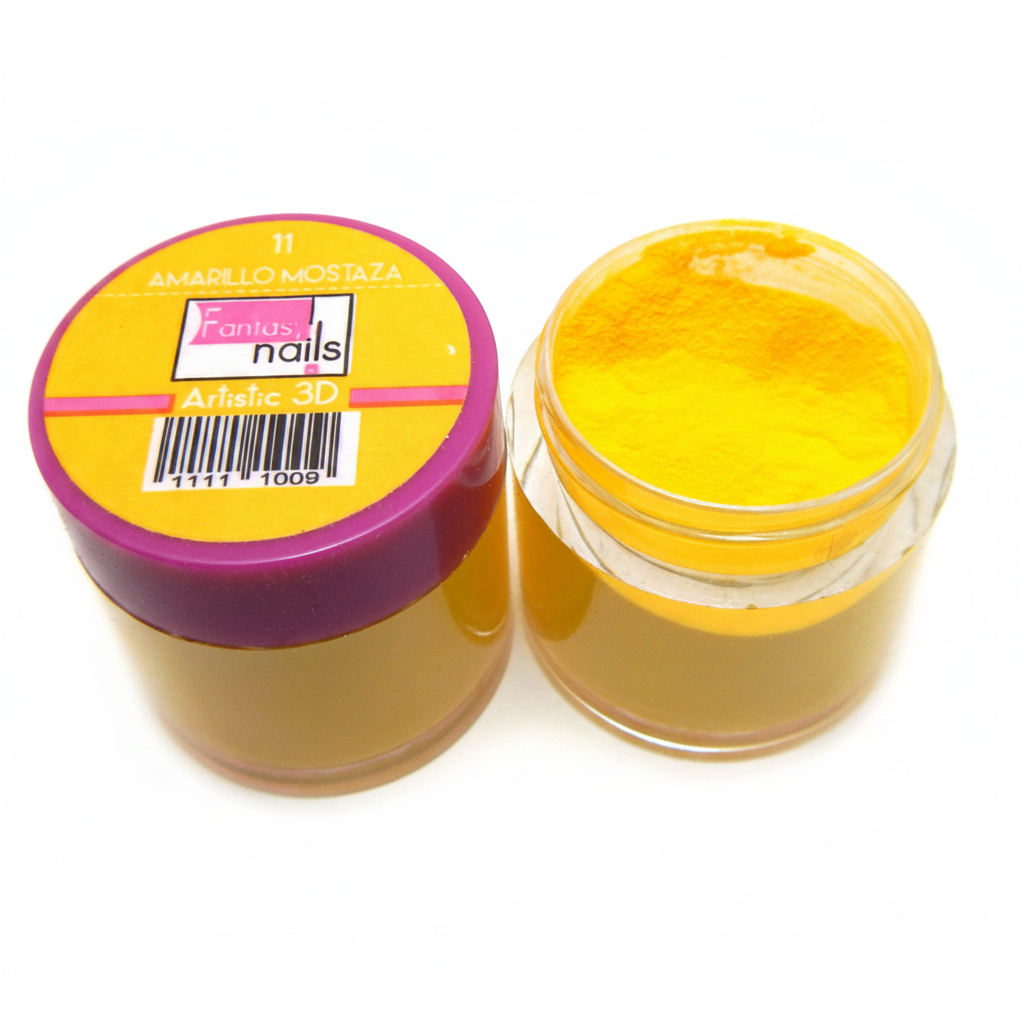 Acricolor Amarillo Mostaza #11 Fantasy Nails