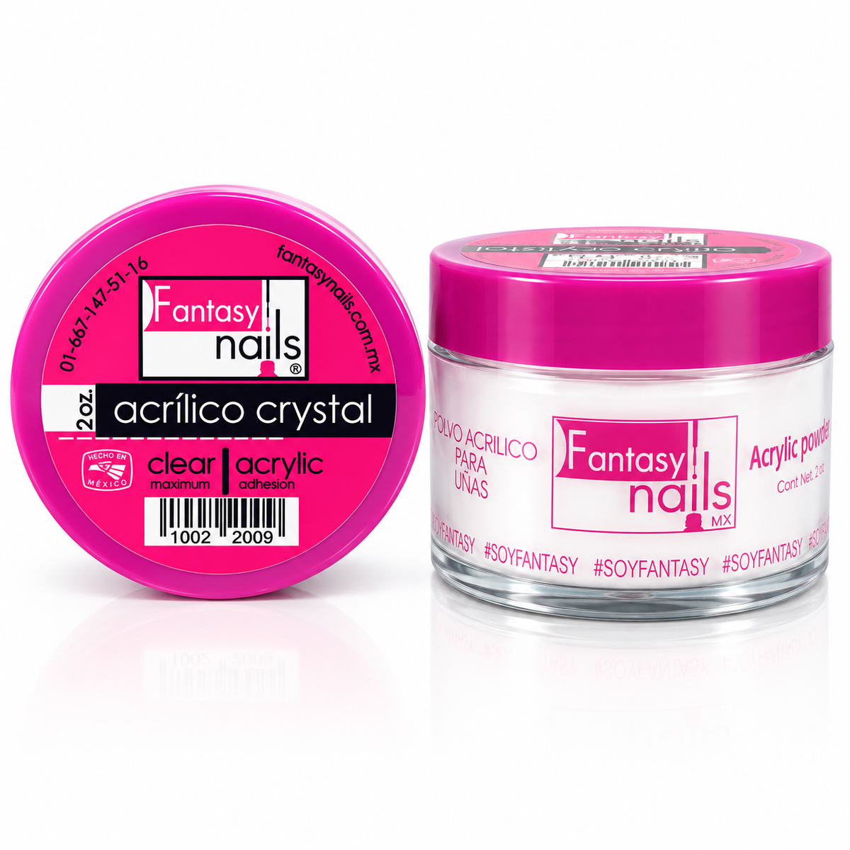 Acrilico Cristal 2 Oz  Fantasy Nails