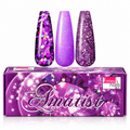 Coleccion Acrilicos 3 Pzs Amatist Fantasy Nails