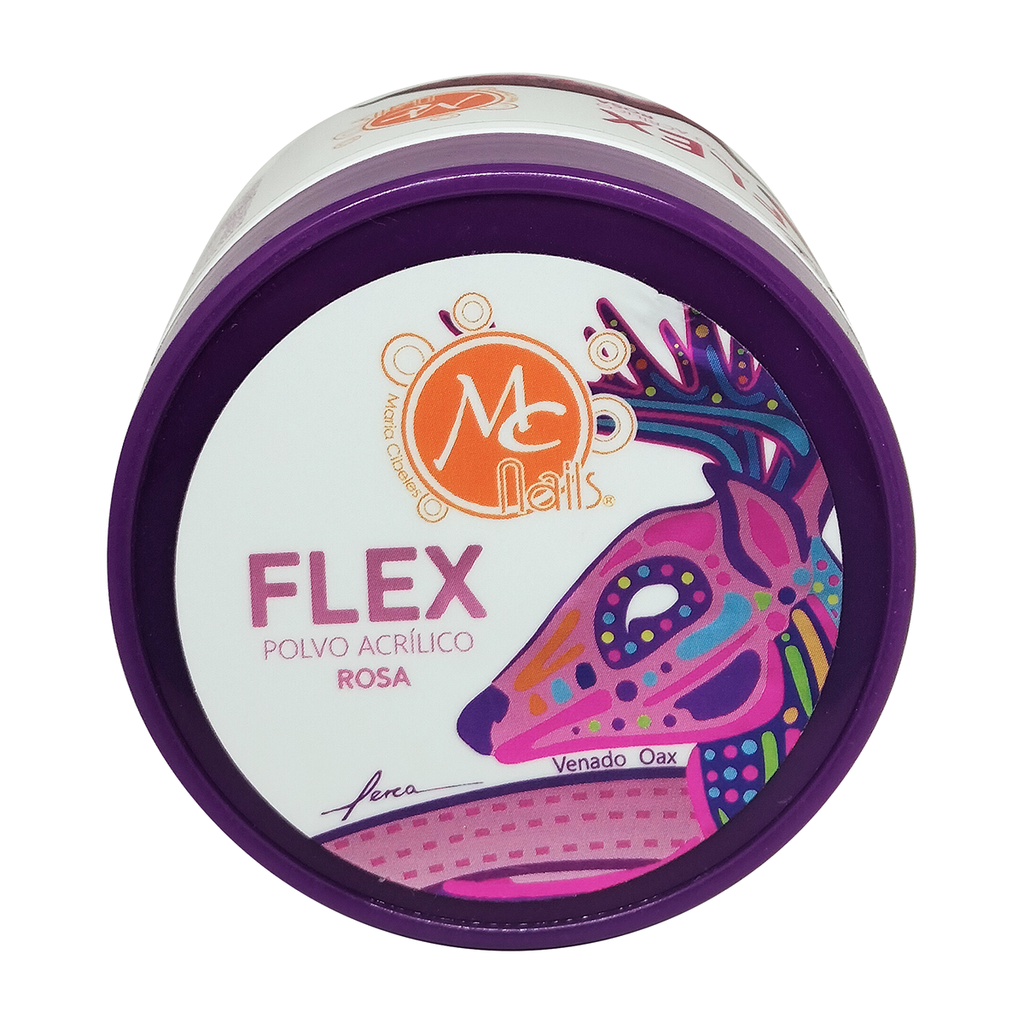 Polvo Acrílico Flex Rosa 1 Oz Mc Nails