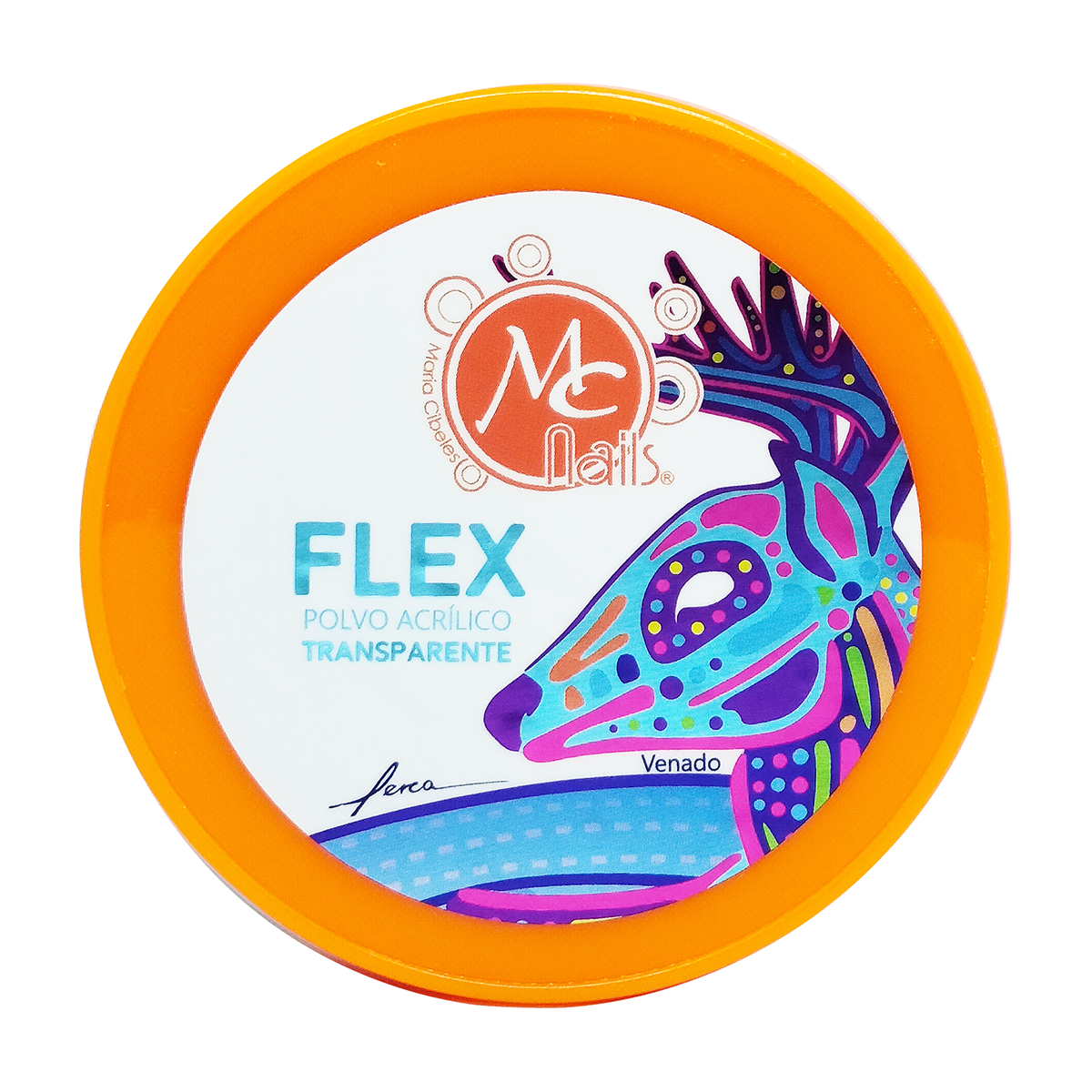 Polvo Acrílico Flex Transparente 4 Oz Mc Nails