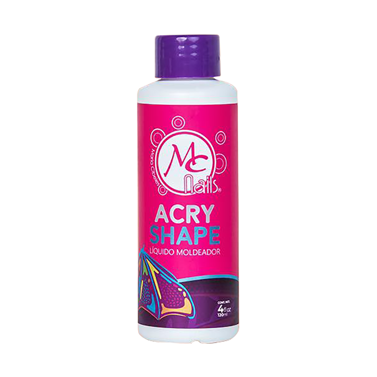 Líquido Moldeador De Acrigel Acri Shape 4 Oz Mc Nails