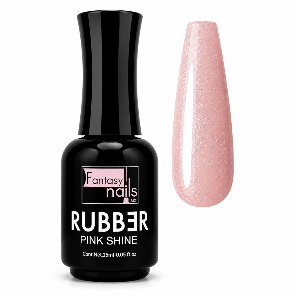 Base Rubber Pink Shine 15 Ml Fantasy Nails