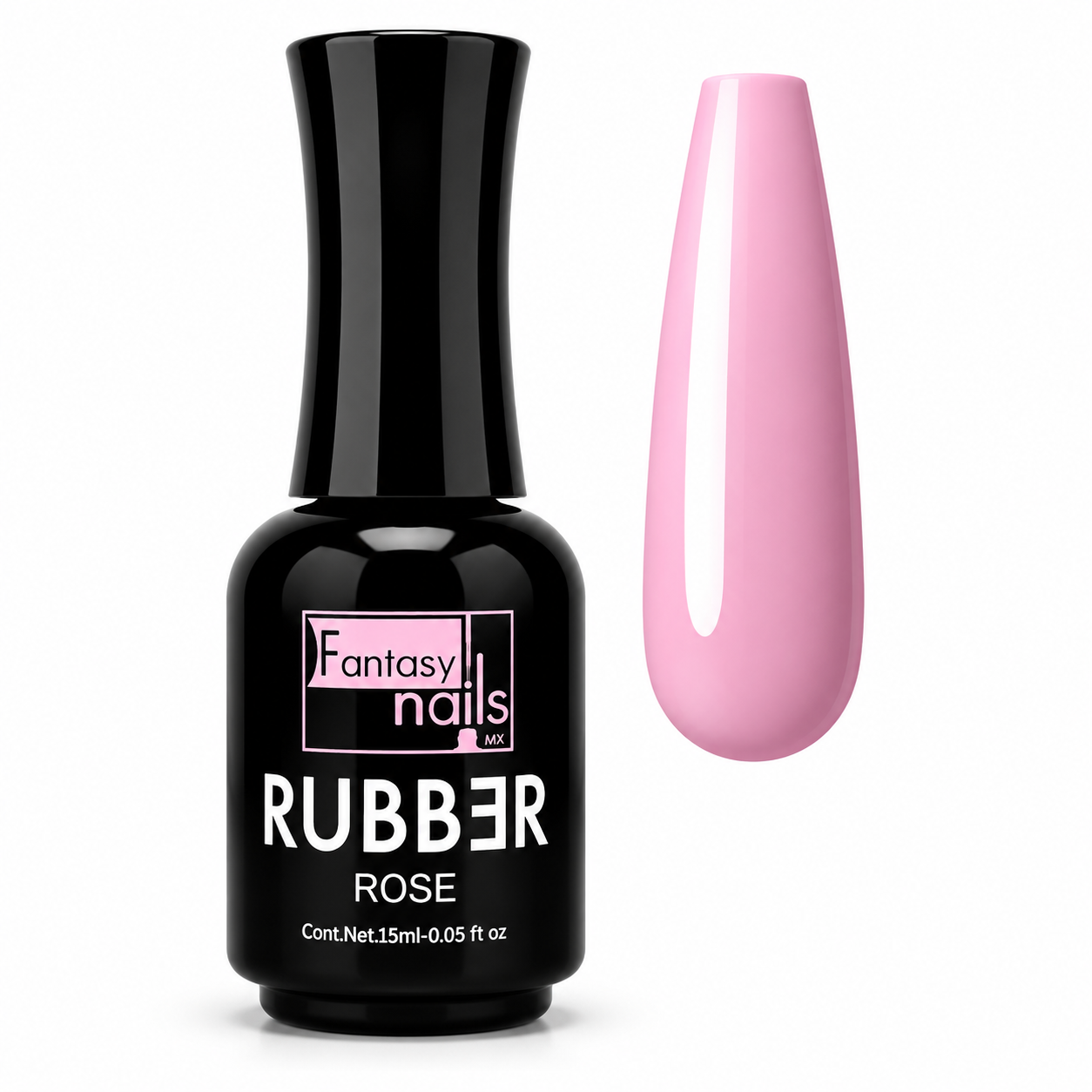 Base Rubber Rose 15 Ml Fantasy Nails