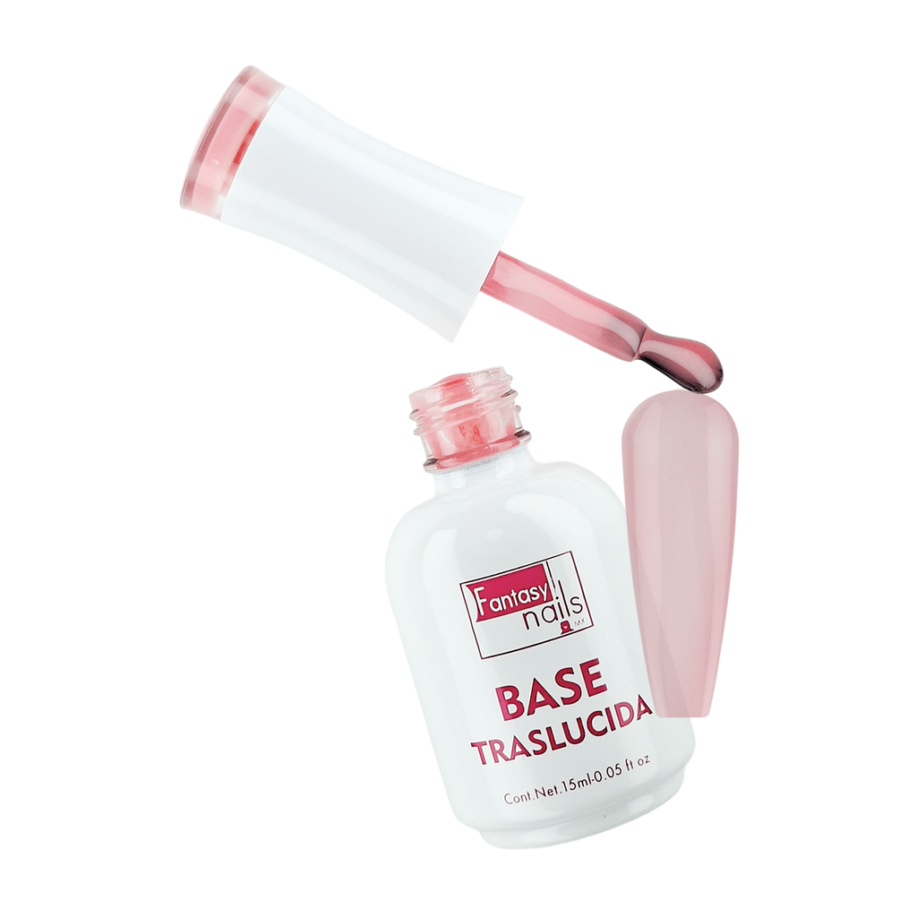 Gel Base Traslucida #04 Candy 15 Ml Fantasy Nails