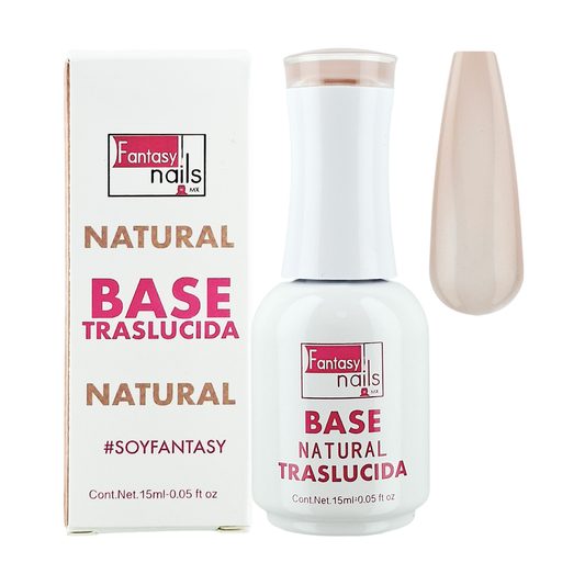 Gel Base Traslucida #03 Natural 15 Ml Fantasy Nails