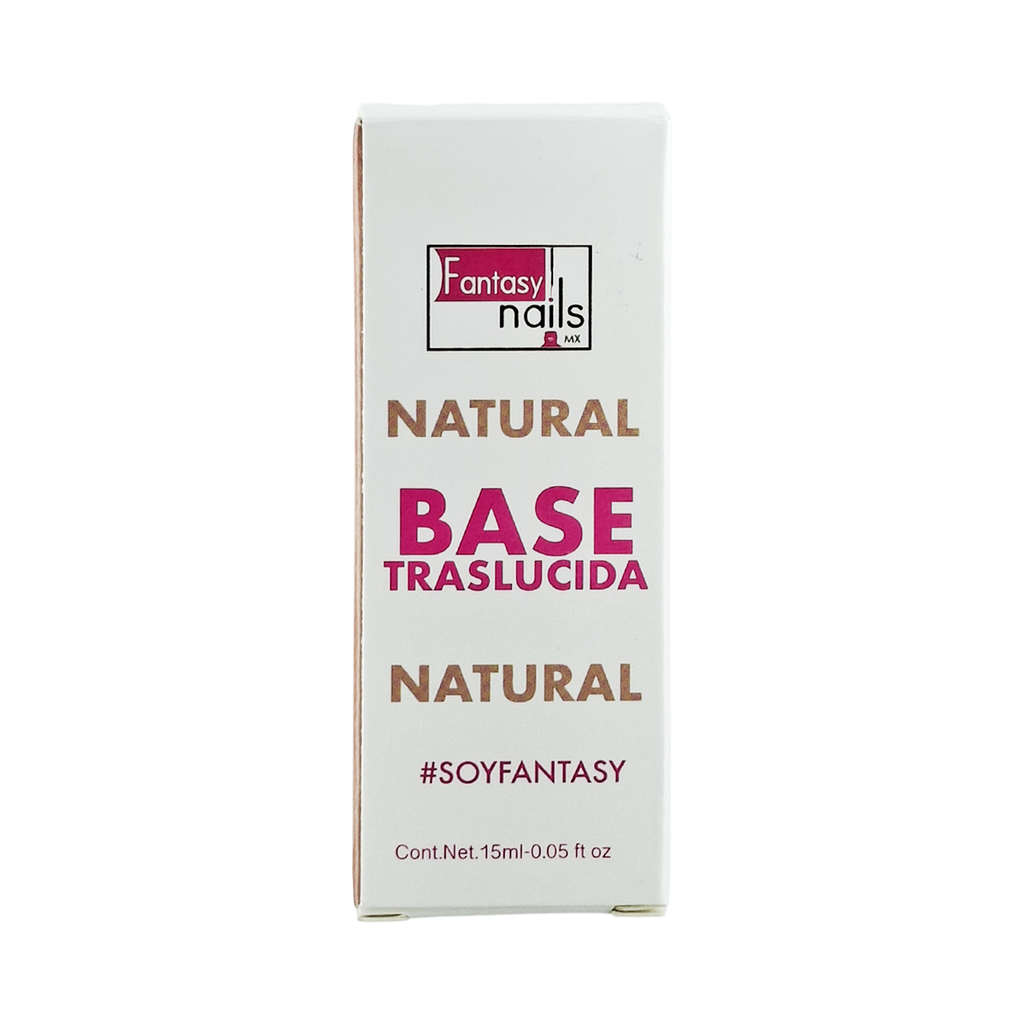 Gel Base Traslucida #03 Natural 15 Ml Fantasy Nails