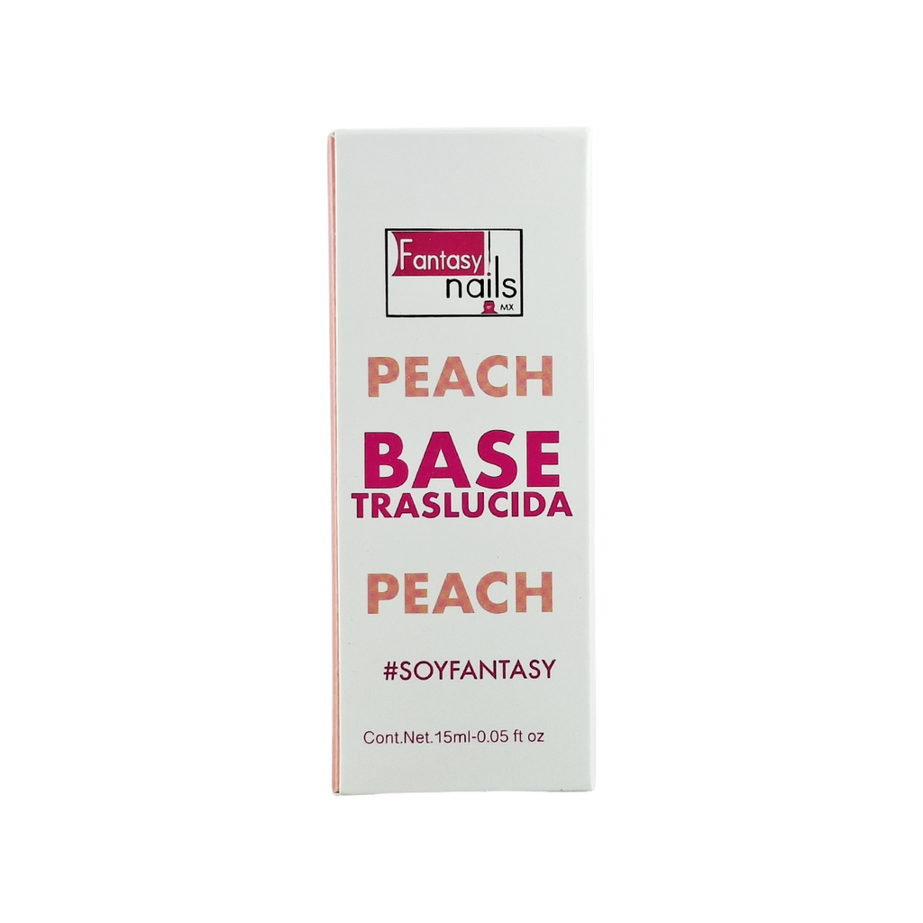 Gel Base Traslucida #06 Peach 15 Ml Fantasy Nails