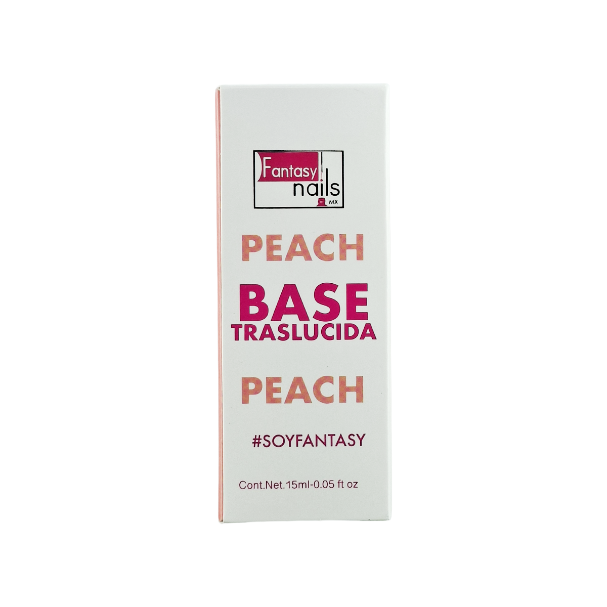 Gel Base Traslucida #06 Peach 15 Ml Fantasy Nails