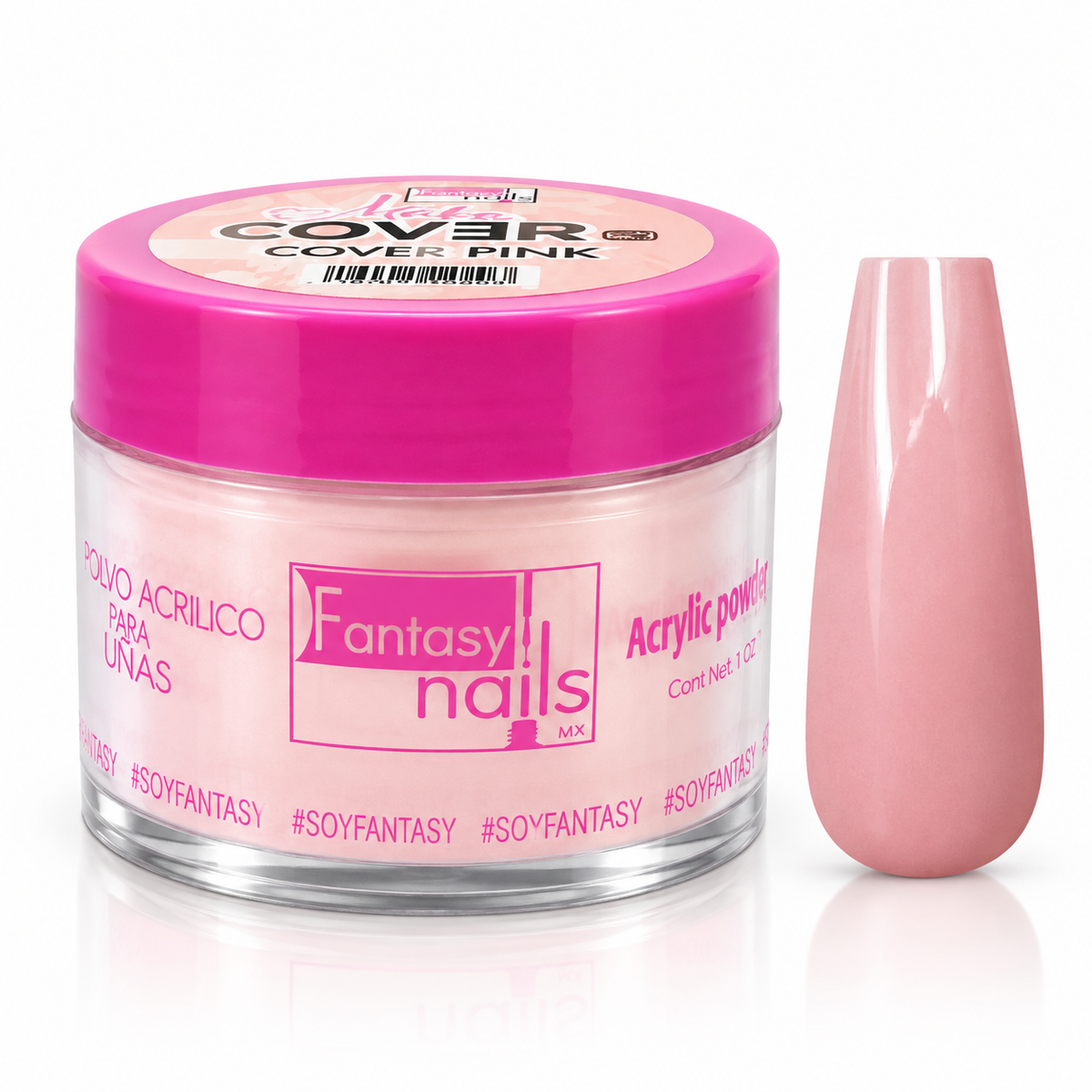 Acrilico Cover Pink 2 Oz Fantasy Nails