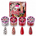 Coleccion Acrilicos 4 Pzs Cruelevil Fantasy Nails
