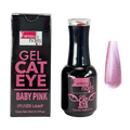 Gel Cat Eye Baby Pink Fantasy Nails