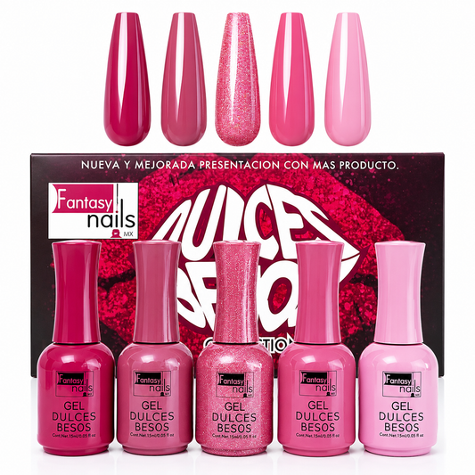Coleccion Gel Dulces Besos Fantasy Nails