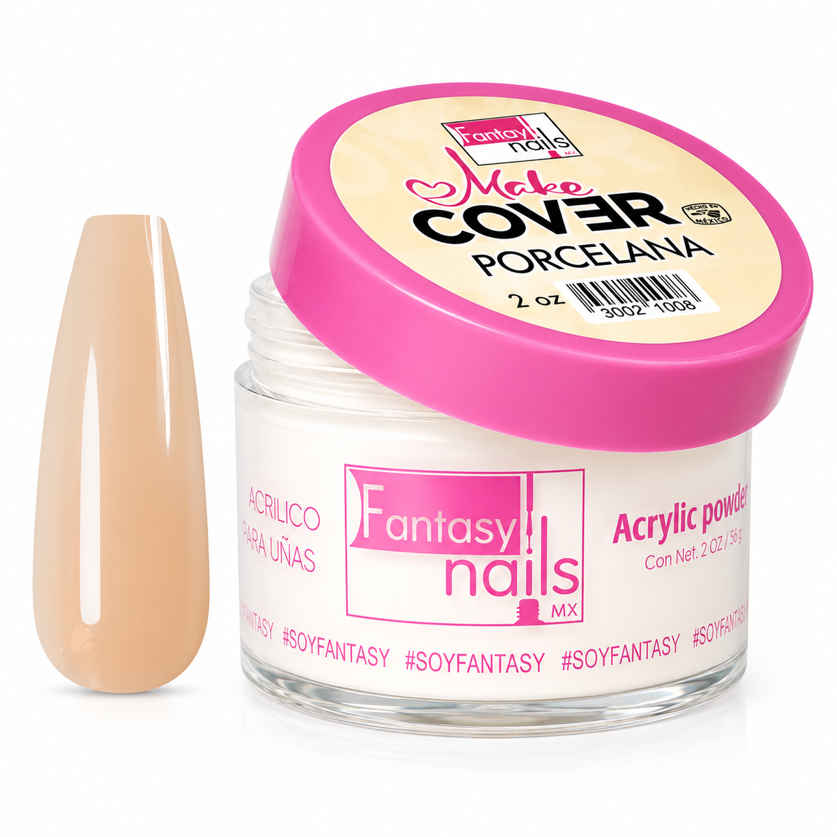 Acrilico Porcelana 2 Oz Fantasy Nails
