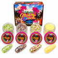 Coleccion Acrilicos 4 Pzs Miami Beach Fantasy Nails