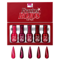 Coleccion Gel Frutos Rojos Cat Eye Fantasy Nails