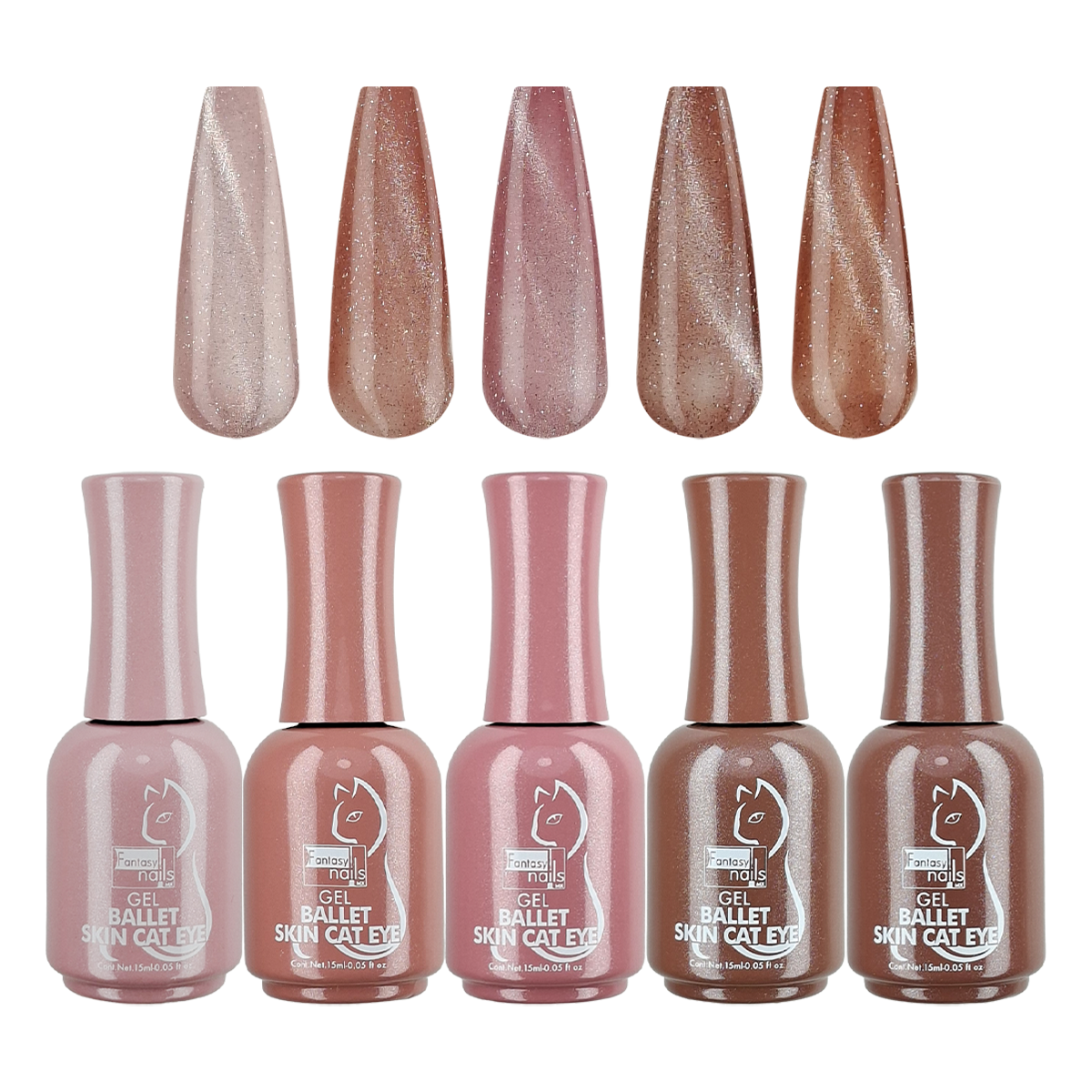 Coleccion Gel Ballet Fantasy Nails