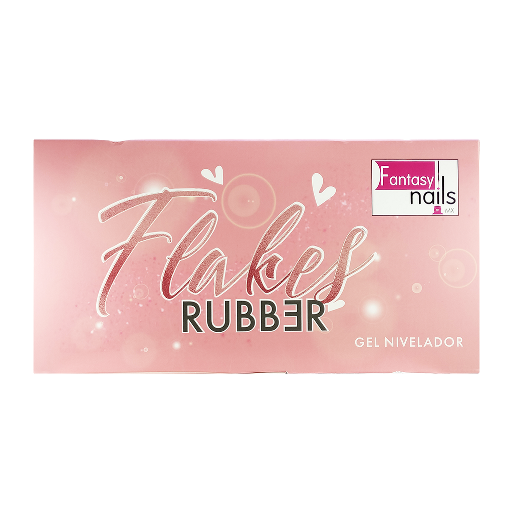 Coleccion Gel Rubber Flakes Fantasy Nails
