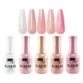 Coleccion Gel Rubber Flakes Fantasy Nails