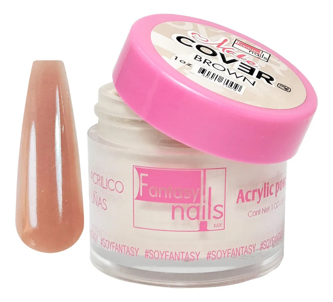 Polvo Acrilico Brown 1 Oz Fantasy Nails