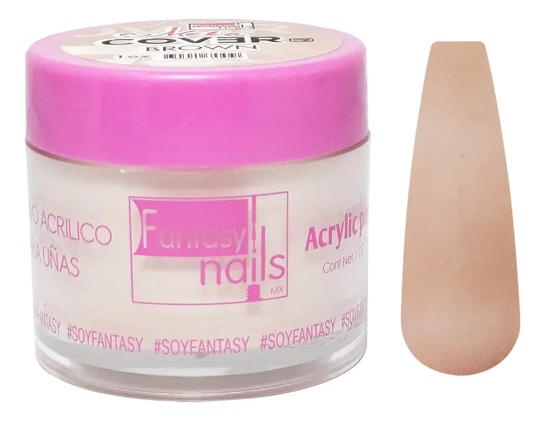 Polvo Acrilico Brown 1 Oz Fantasy Nails