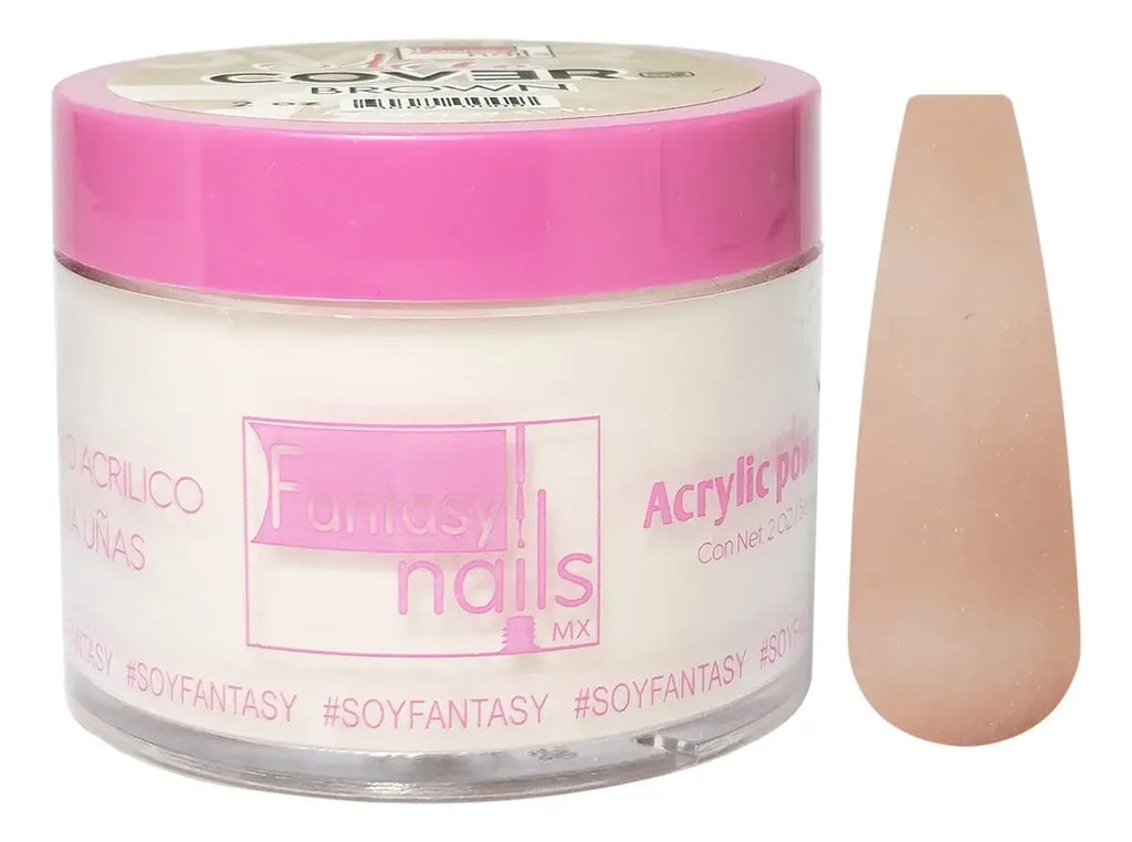 Polvo Acrilico Brown 2 Oz Fantasy Nails