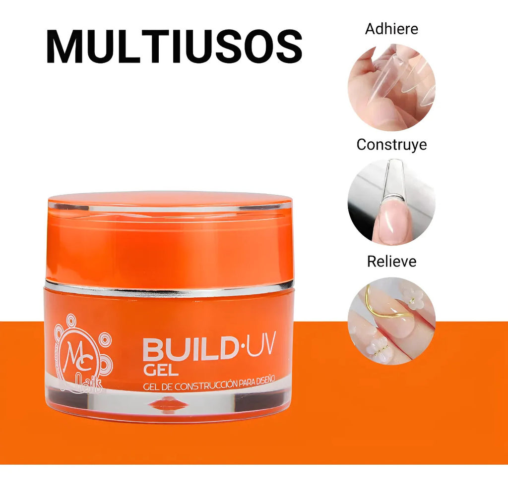 Gel De Construcción Build UV 20 ml Mc Nails