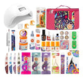 Mega Kit Profesional Para Uñas Acrílicas + Regalos Mc Nails