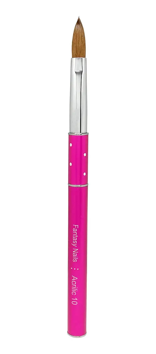 Pincel #10 Kolinsky Profesional Para Uñas Acrílicas Fantasy Nails