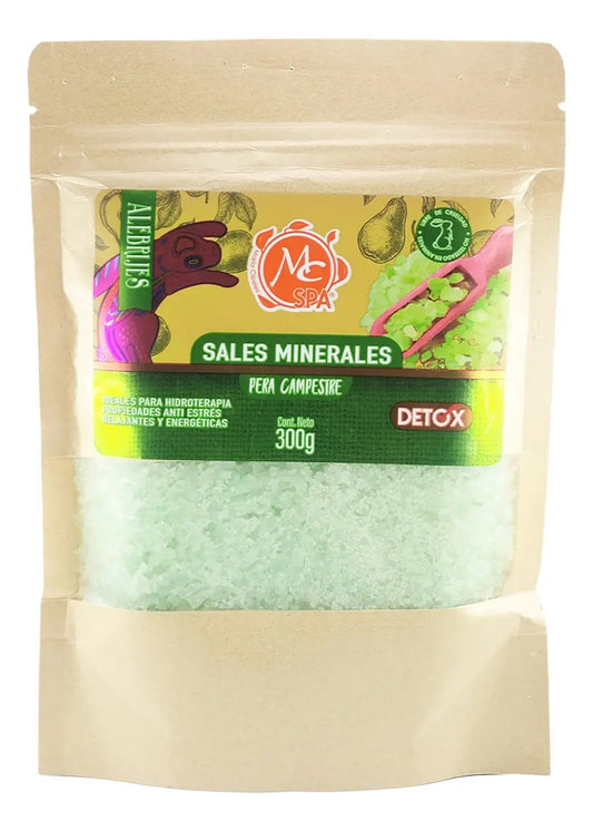 Sales Minerales Pera Campestre Para Hidroterapia 300 Gr Mc Nails