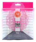 Tips Punta De Arco Cristal Para Uña Natural 700 Pzs Mc Nails