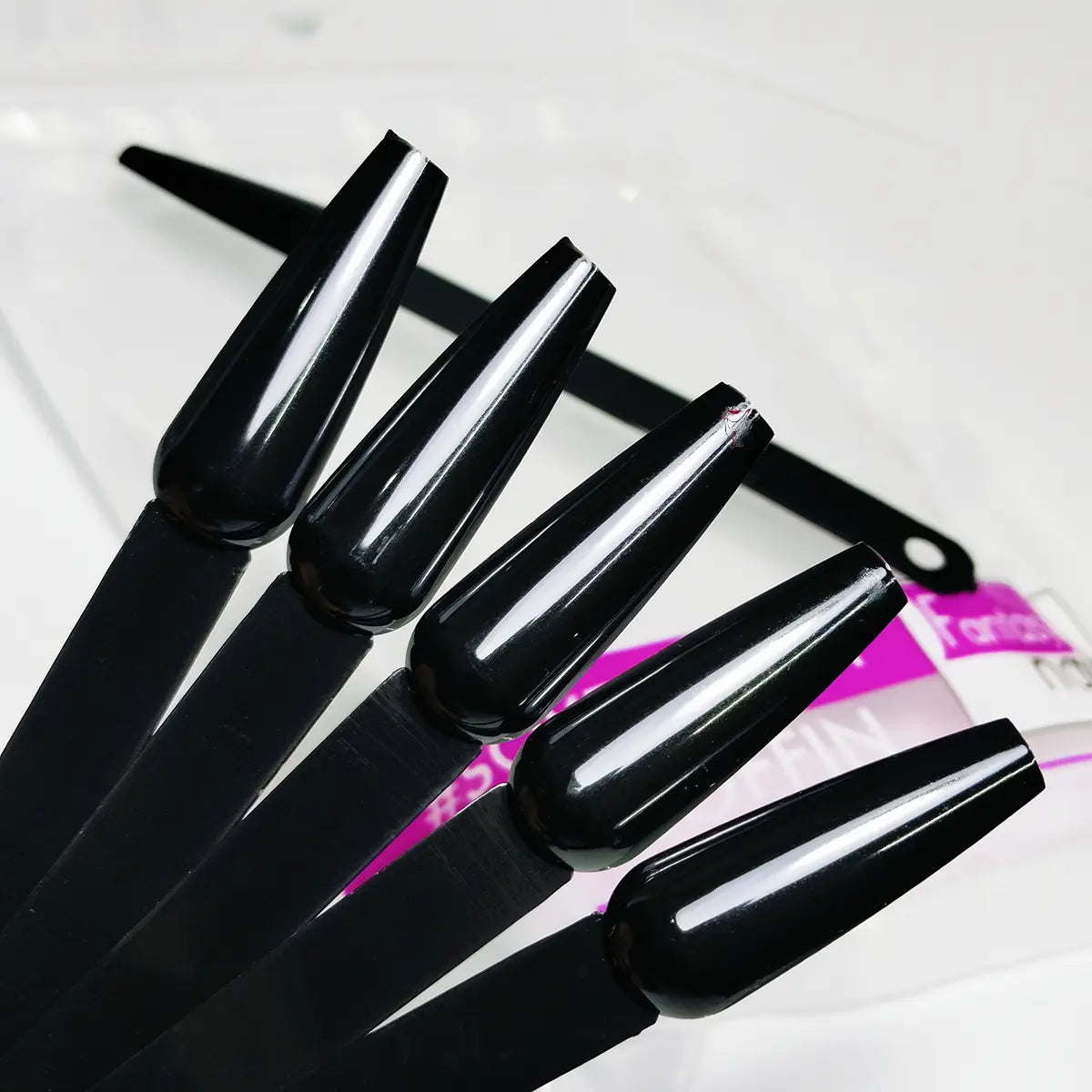 Muestrario Coffin Negro Fantasy Nails