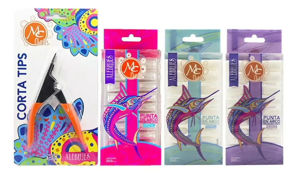 Mega Kit Profesional Para Uñas Acrílicas + Regalos Mc Nails