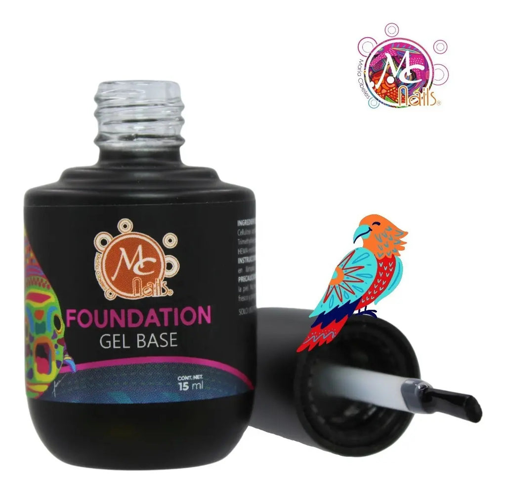 Gel Base Foundation Para Uñas 15 ml Mc Nails