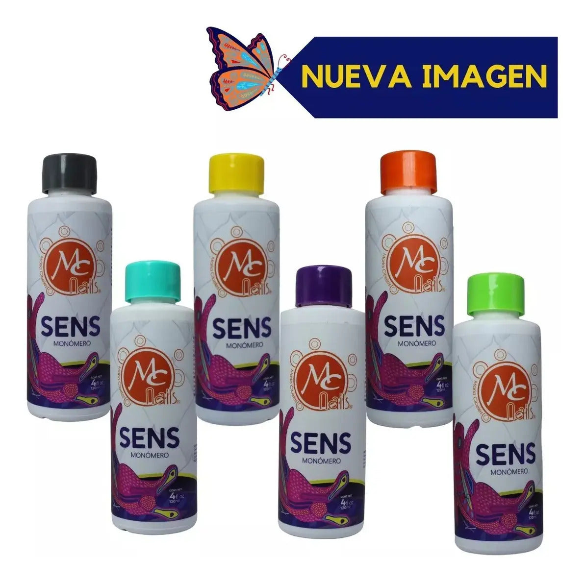 Kit Profesional Para Uñas Acrílicas Pro 27 Pzs Mc Nails