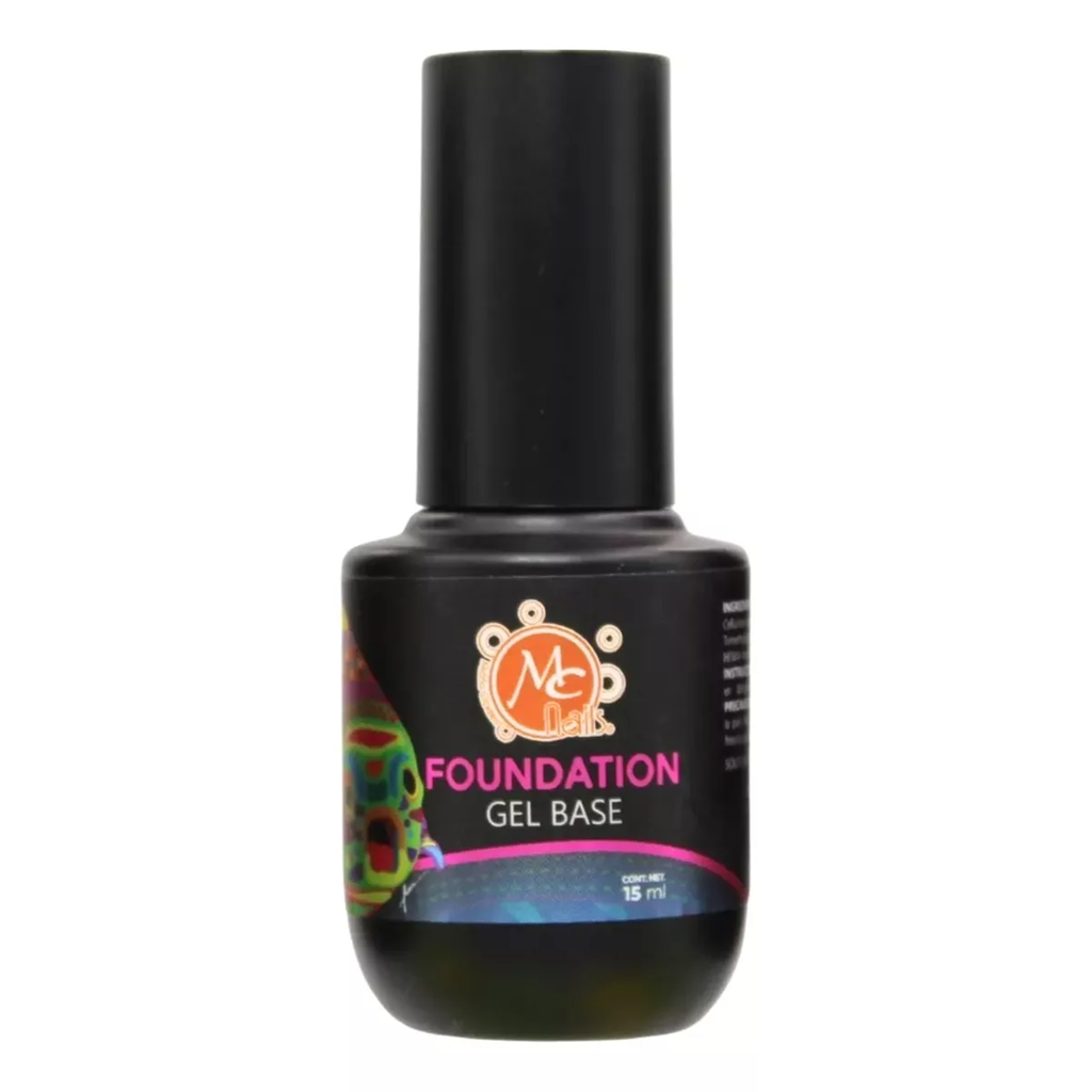 Gel Base Foundation Para Uñas 15 ml Mc Nails