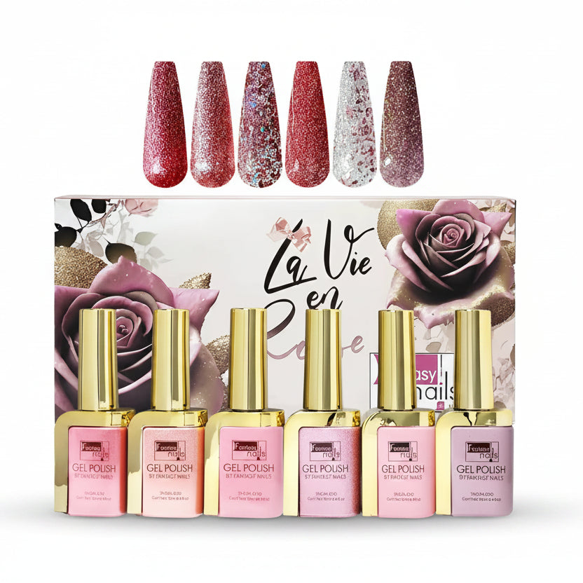 Coleccion Gel La Vie En Rose Fantasy Nails