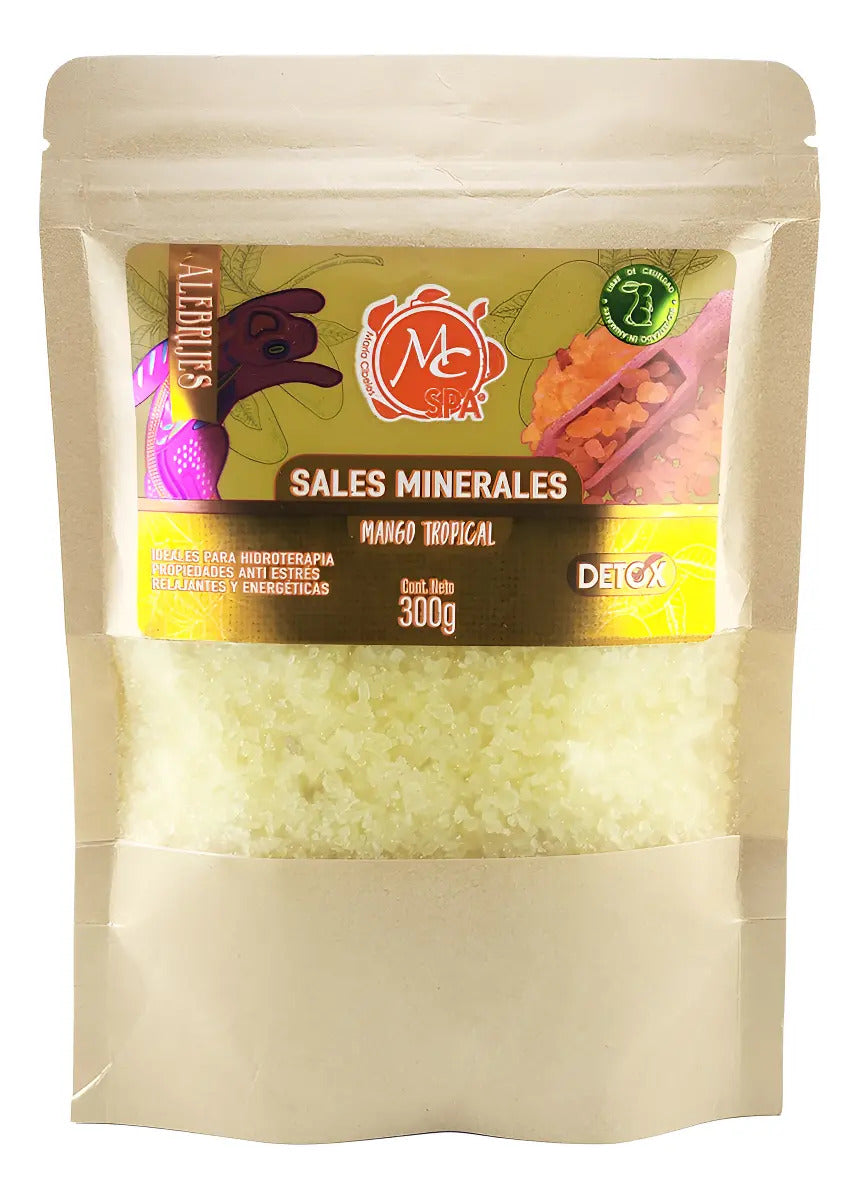 Sales Minerales Mango Tropical Para Hidroterapia 300 Gr Mc Nails