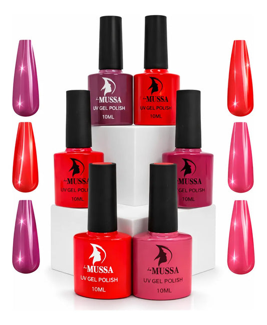 Kit De Uñas Press On Soft Gel A Elegir Mc Nails