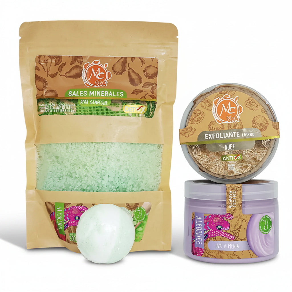 Kit Pro Spa Para Pedicure Y Manicure Pera Campestre 9 Pzs Mc Nails