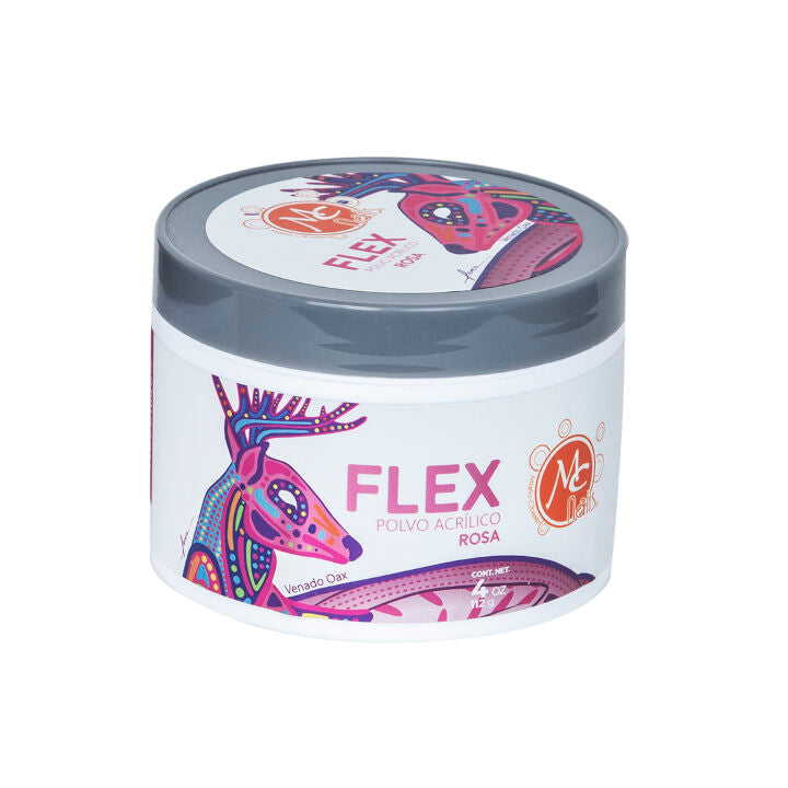 Polvo Acrílico Flex Rosa 4 Oz Mc Nails