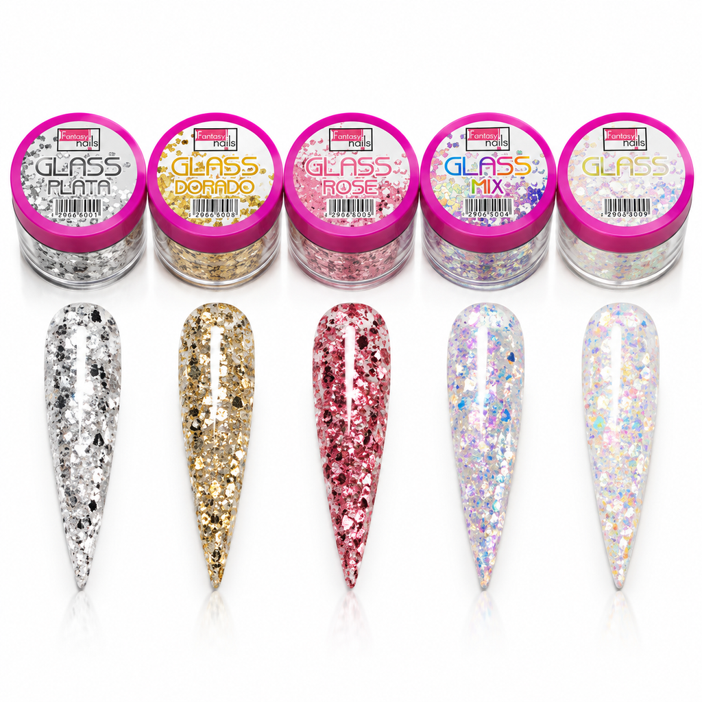 Acrilico Glass Mix 1 Oz Fantasy Nails