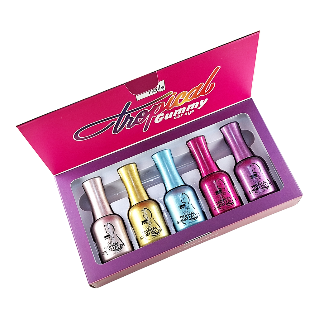 Coleccion Gel Tropical Gummy Fantasy Nails