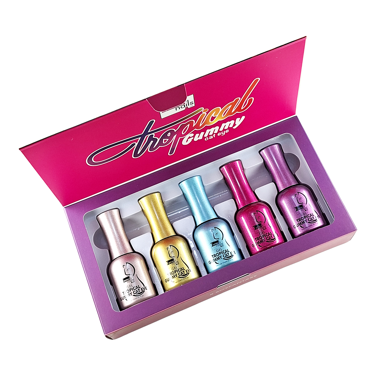 Coleccion Gel Tropical Gummy Fantasy Nails