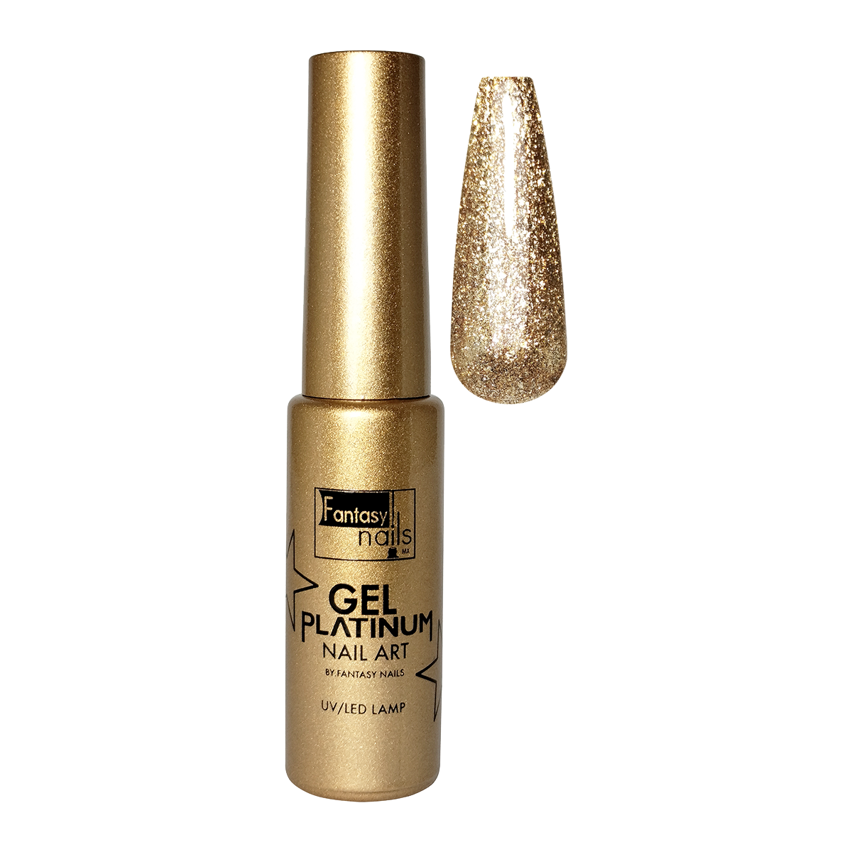 Gel Linner Platinum #02 Gold Fantasy Nails