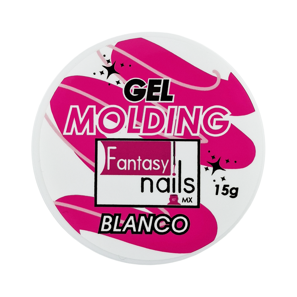 Gel Molding Blanco Fantasy Nails